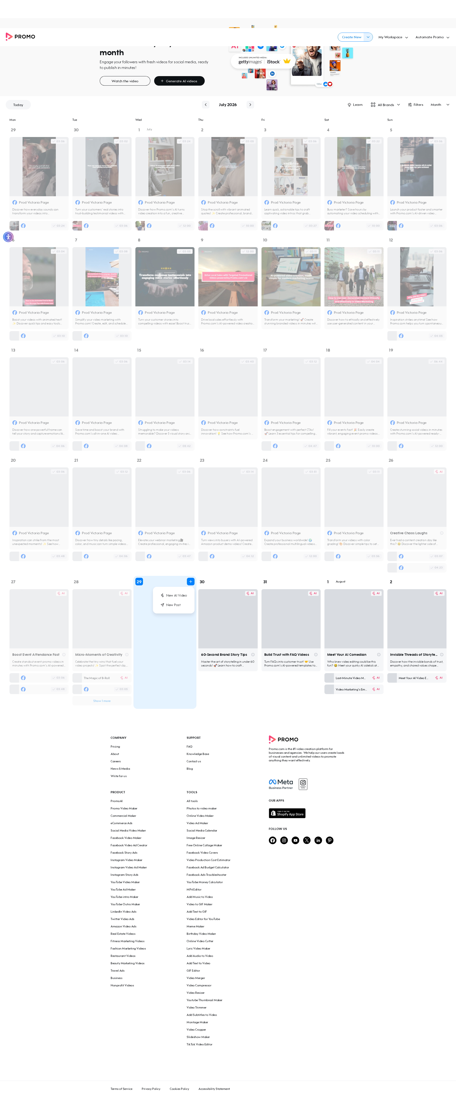 Test failure screenshot